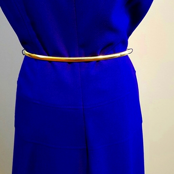 Vintage Snake Goldtone Stretch Belt - Picture 6 of 10